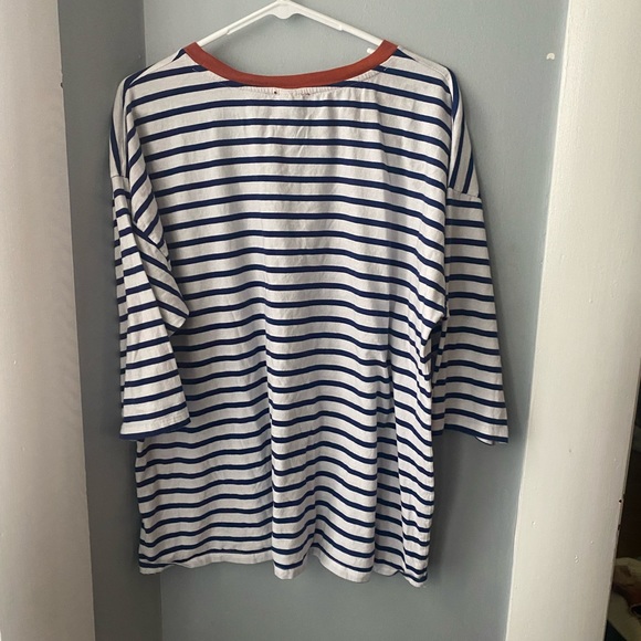 Striped Plus size t-shirt - Picture 2 of 3